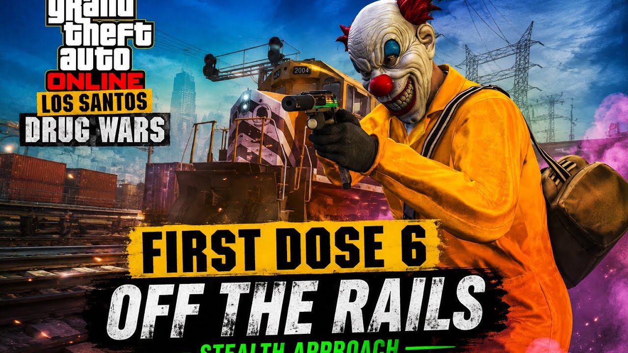 Gta Online First Dose 6 - Off The Rails Mission | Ps5 Solo Gameplay (2x) #ps5pro #gtaonline 