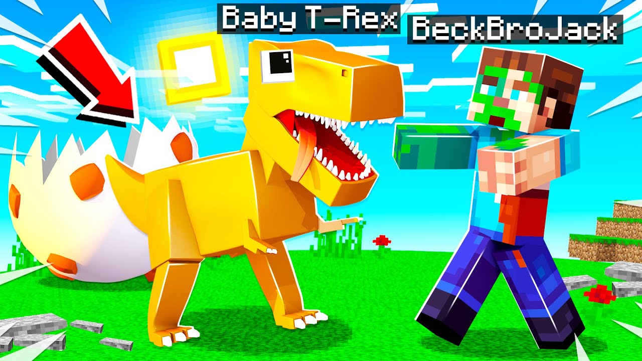 These BABY DINOSAURS Are OVERPOWERED In Minecraft!