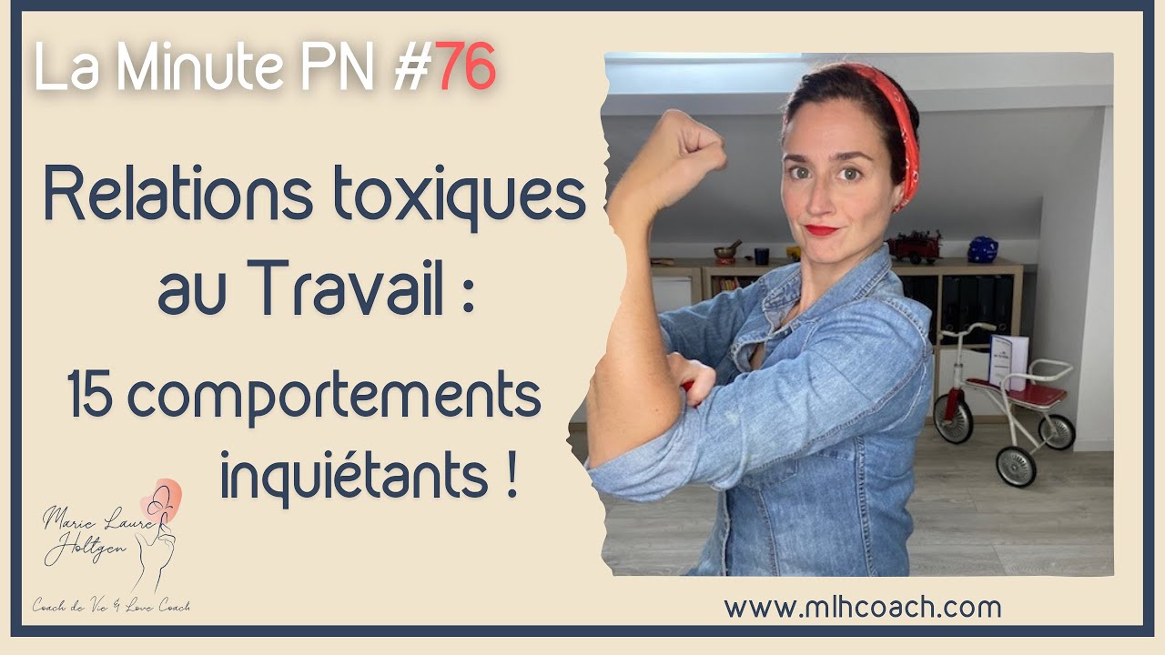 Minute PN76 : Machiavélique Psychopathe Narcissique au Travail : 15 comportements inquiétants ! ⚠️