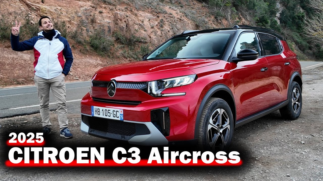 Nouvelle Citroën C3 Aircross 2025 ! En hybride ! Avec Clémence =)