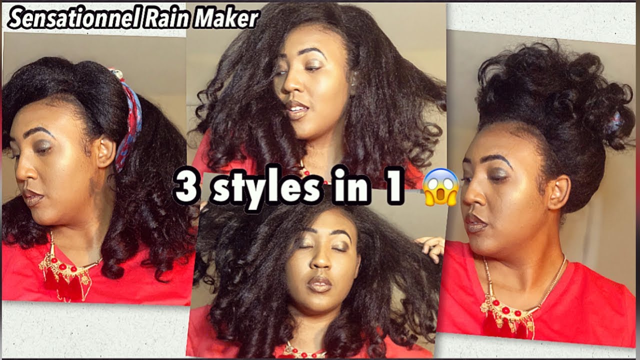 Sensationnel RainMaker with 4b Kinky Curly Hair | Jill Scott Inspired Easy Holiday Wig 2018 Gobeauty