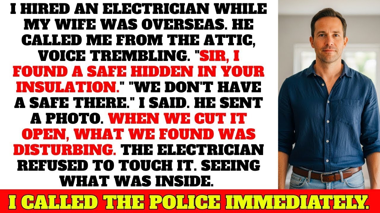 I Hired an Electrician While My Wife Was Away. He Found Something Disturbing...