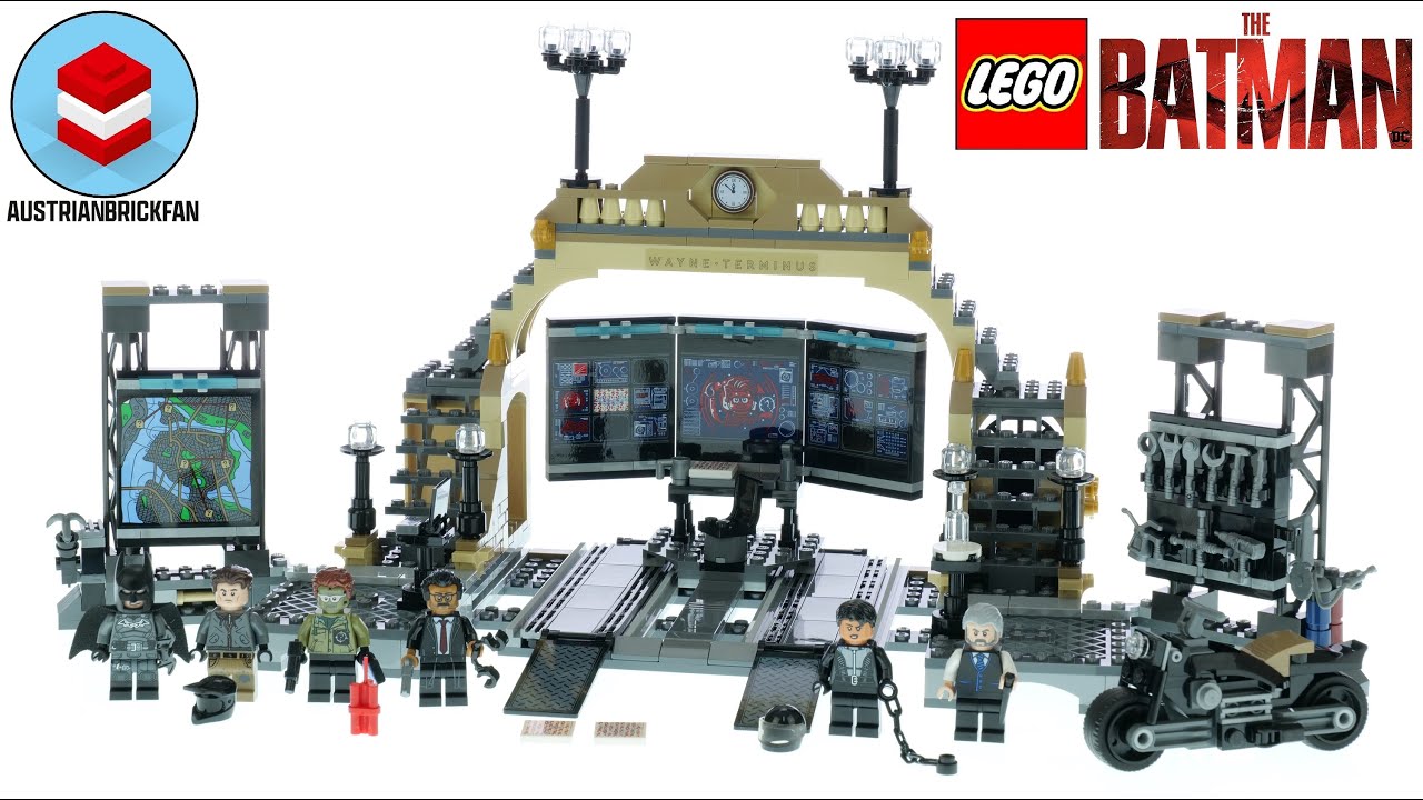 LEGO Batman 76183 Batcave : The Riddler Face Off - LEGO Speed Build Review