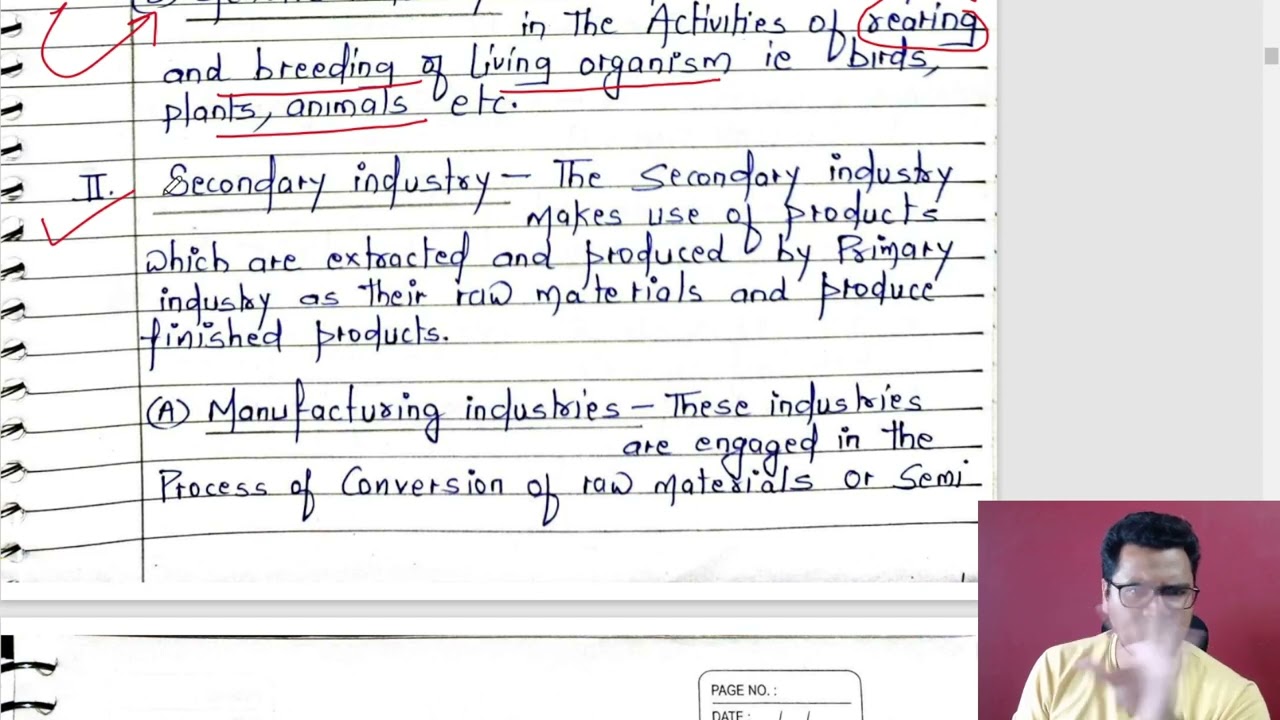#6 Classification of Business Activities | Types of Industry | Business studies | Class 11 | Ch 1 |