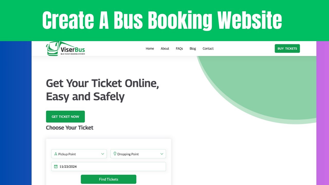 How to Build a Bus Ticket Booking Website: Step-by-Step Guide