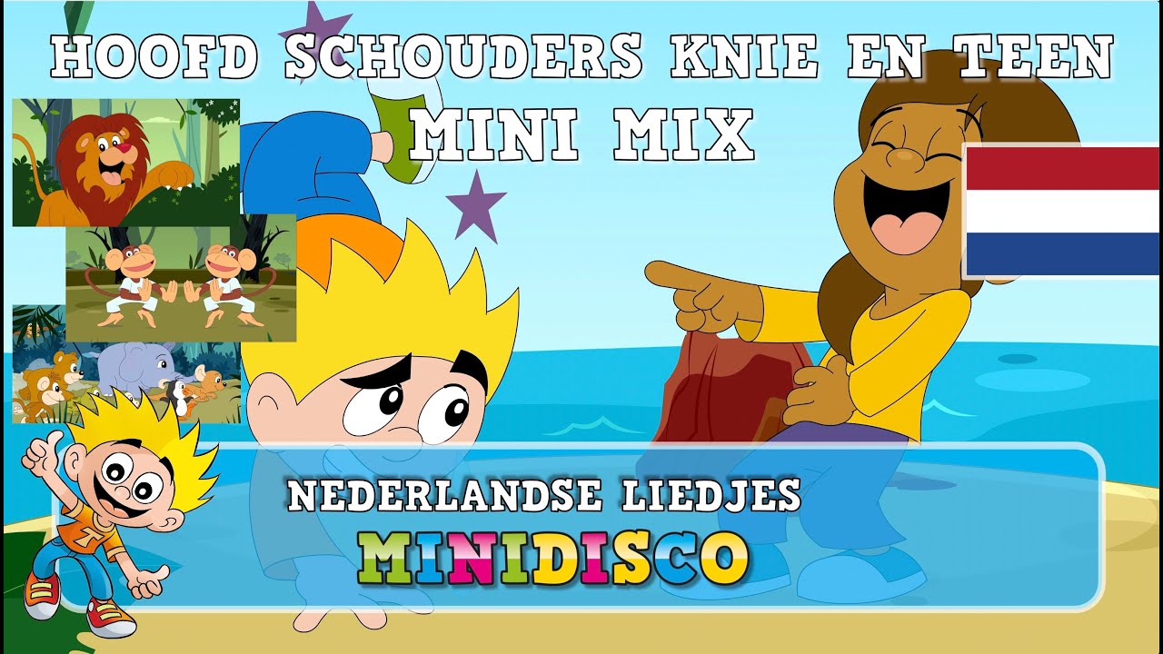 MiniMix HOOFD SCHOUDERS KNIE EN TEEN | Kinderliedjes | Minidisco