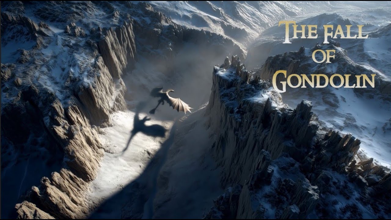 Fall of Gondolin (Midjourney 7 + Kling 2.5)