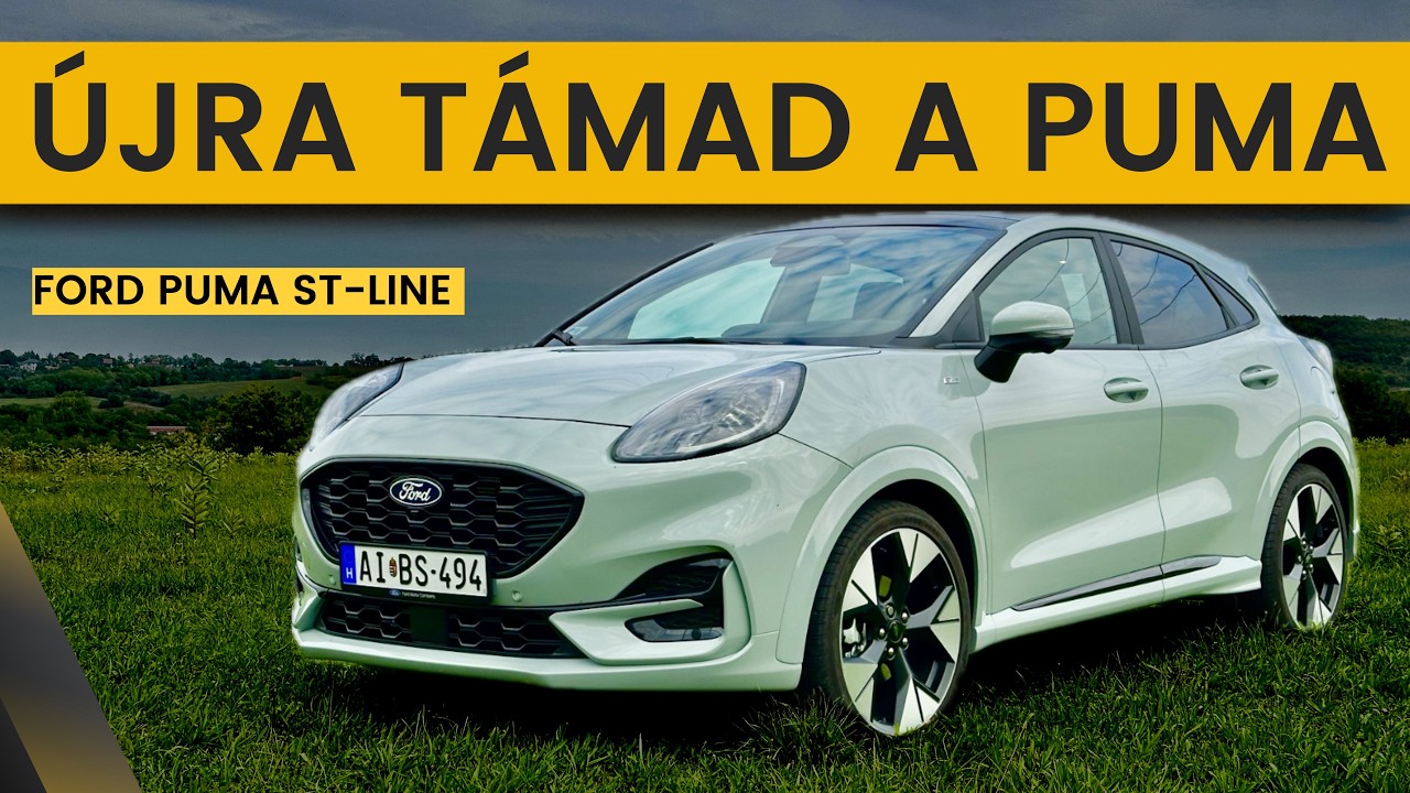 Ford Puma ST Line X 2024. Újra támad a Puma! DRIVEN teszt