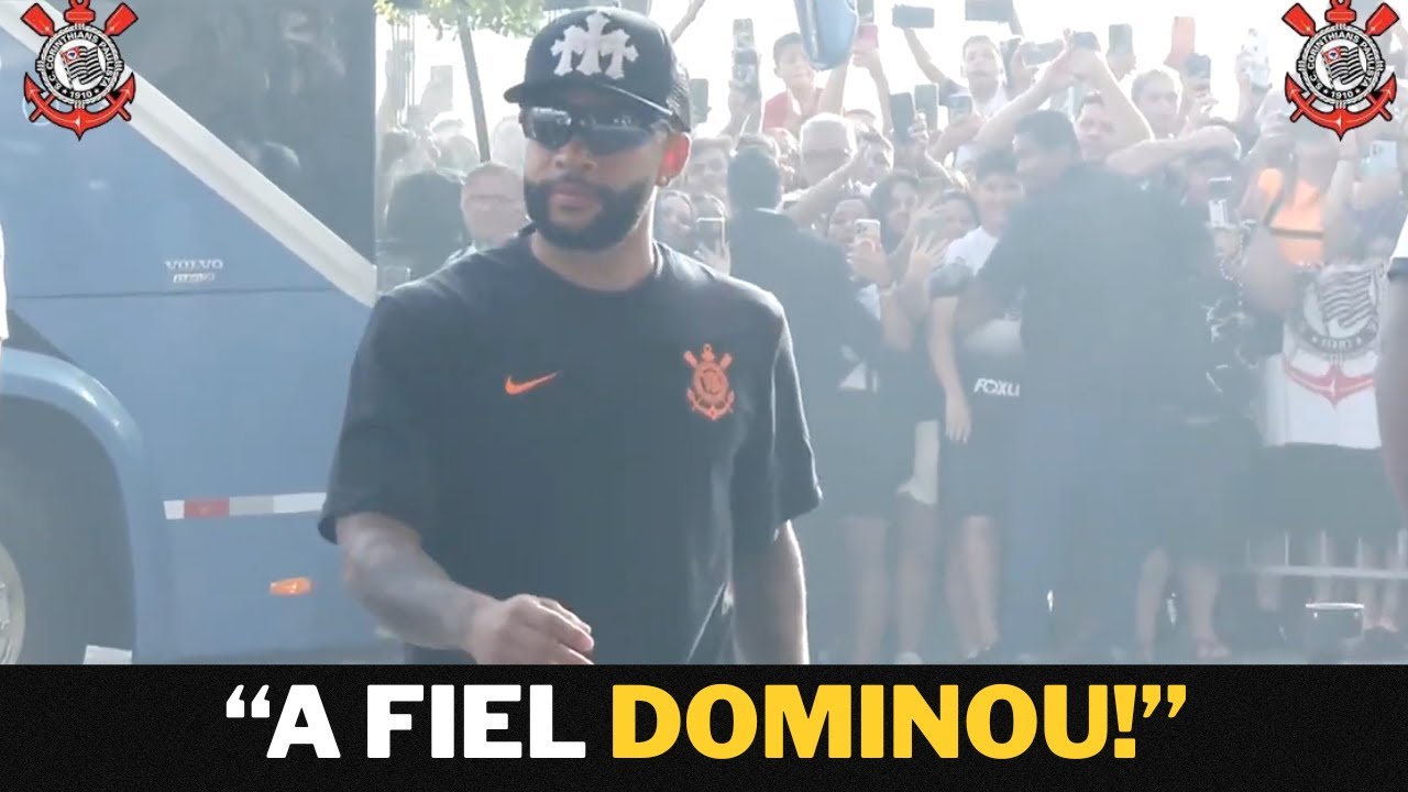 🔥 ARREPIANTE! Torcida do Corinthians PARA Brasília na chegada do Timão pra final