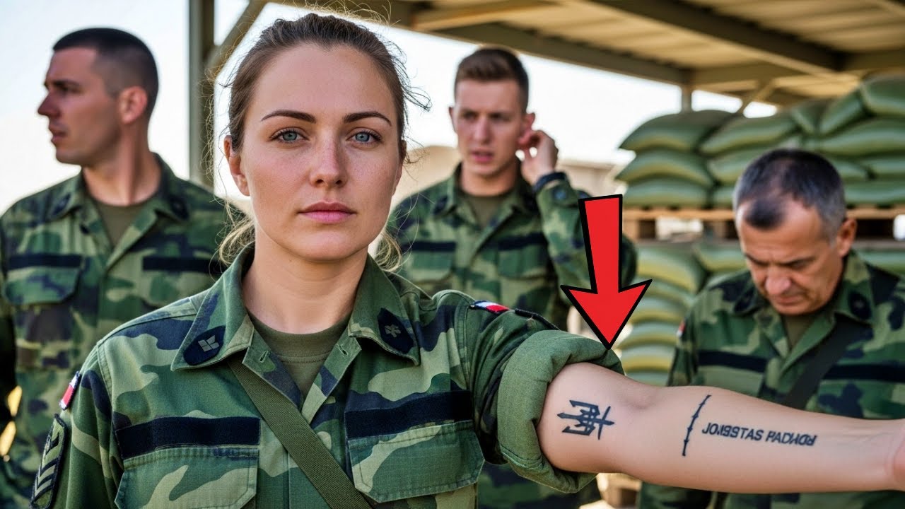 SE BURLARON DE SU TATUAJE — LUEGO SE QUEDARON HELADOS CUANDO EL COMANDANTE SEAL LA SALUDÓ