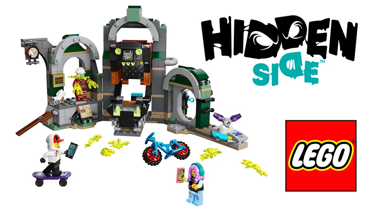 Lego Hidden Side  70430  Newbury Subway  Speed Build Review