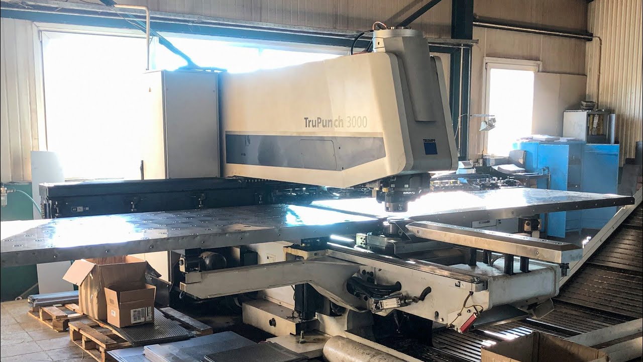 Wykrawarka Trumpf Trupunch 3000