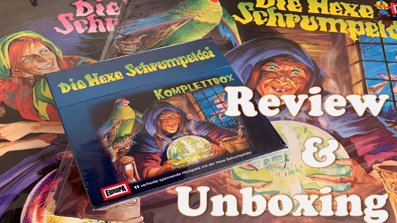 Die Hexe Schrumpeldei 🧙🏻‍♀️🧹 - Alle Hörspiele auf CD / Box unboxing und review / Europa Klassiker