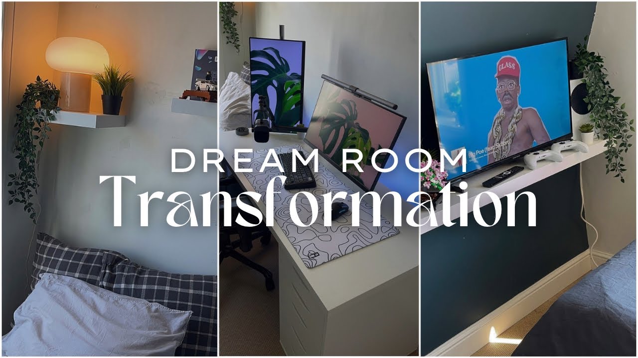 Transforming my old boring room into my dream room!