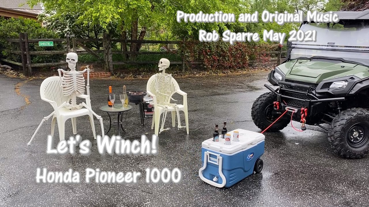 Winch Install - Honda Pioneer 1000
