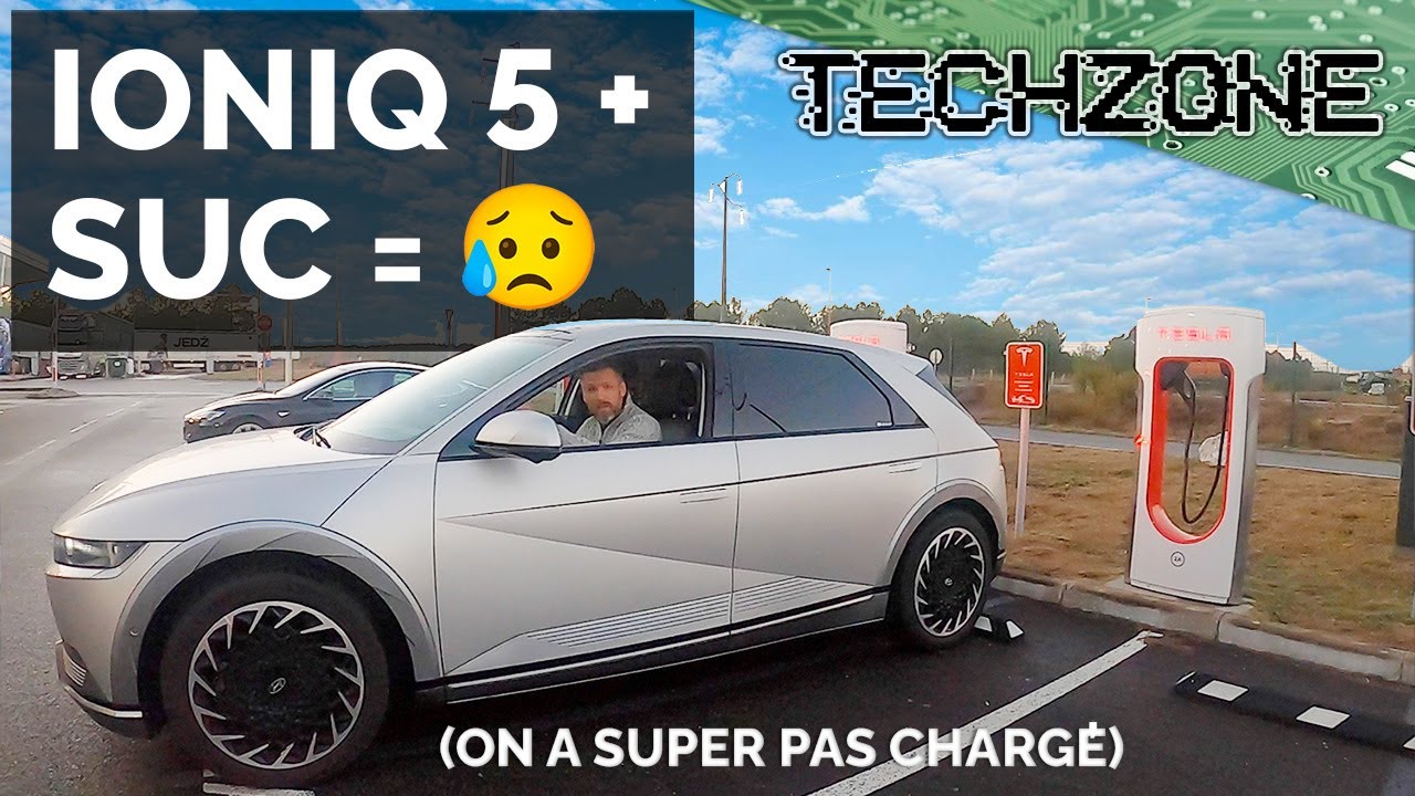 Ouverture Supercharger Tesla : on a essayé et on a super pas chargé.