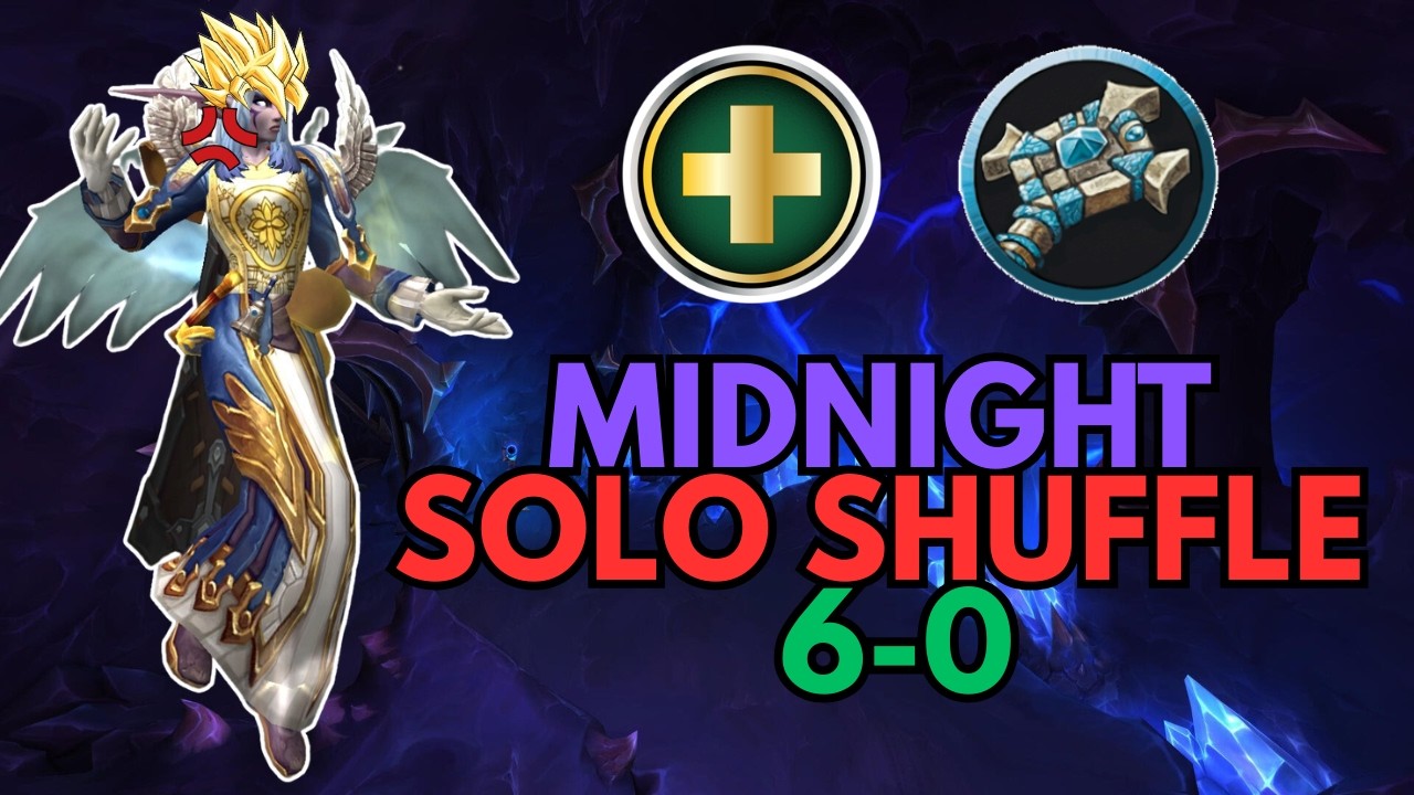 Holy Priest is Goated! 6-0 Solo Shuffle │ Midnight PvP Season 1
