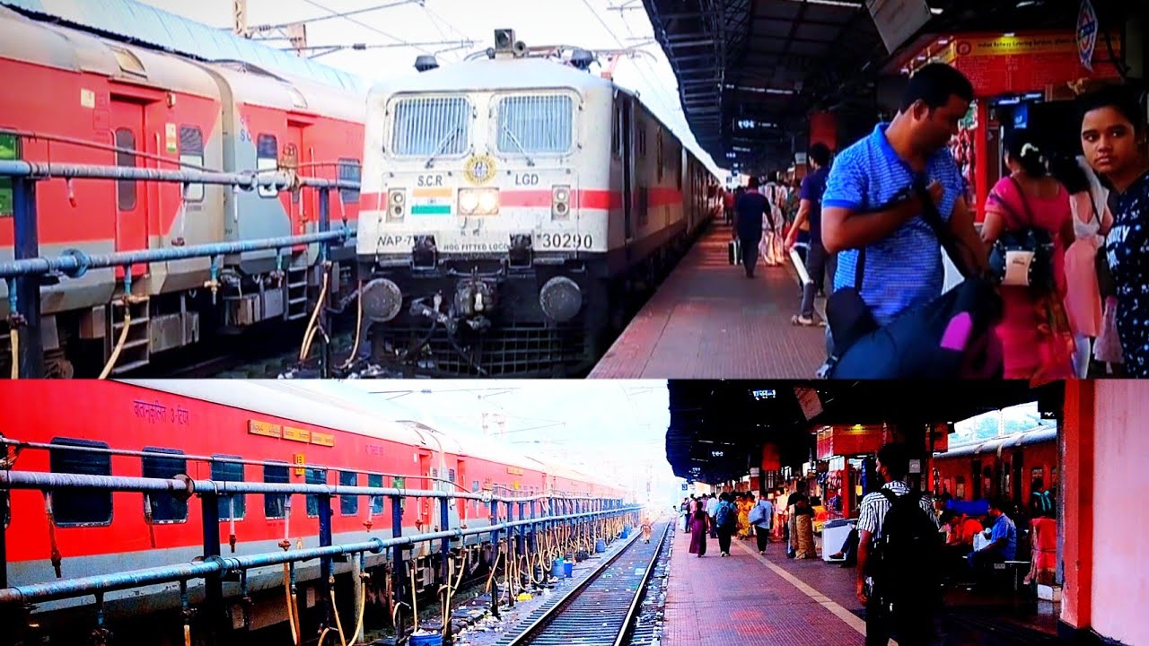 17016 Secunderabad - Bhubaneswar Visakha Express Entry Visakhapatnam Jn! |ITZ VLOGGER PINTU|