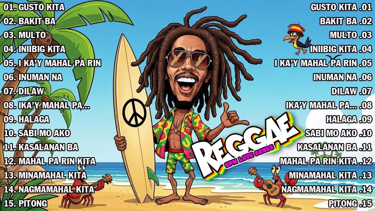 BEST RELAXING TAGALOG REGGAE LOVE 2026 | REGGAE OPM FAVORITE SONGS 2026