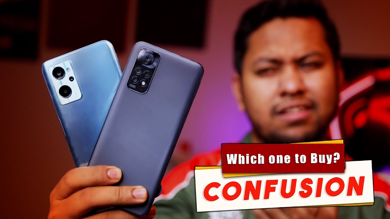 Realme 9i vs Redmi Note 11 - Side by Side Comparison!