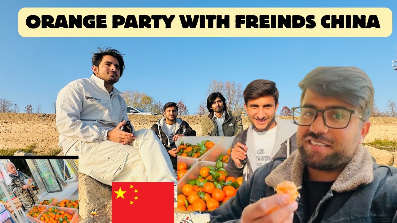 MBBS CHINA 🇨🇳/Orange party with friends in china  🇨🇳/daily university life vlog 