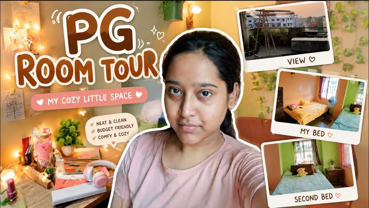 My chota sa PG ka ROOM TOUR🏠🌟 Kolkata 