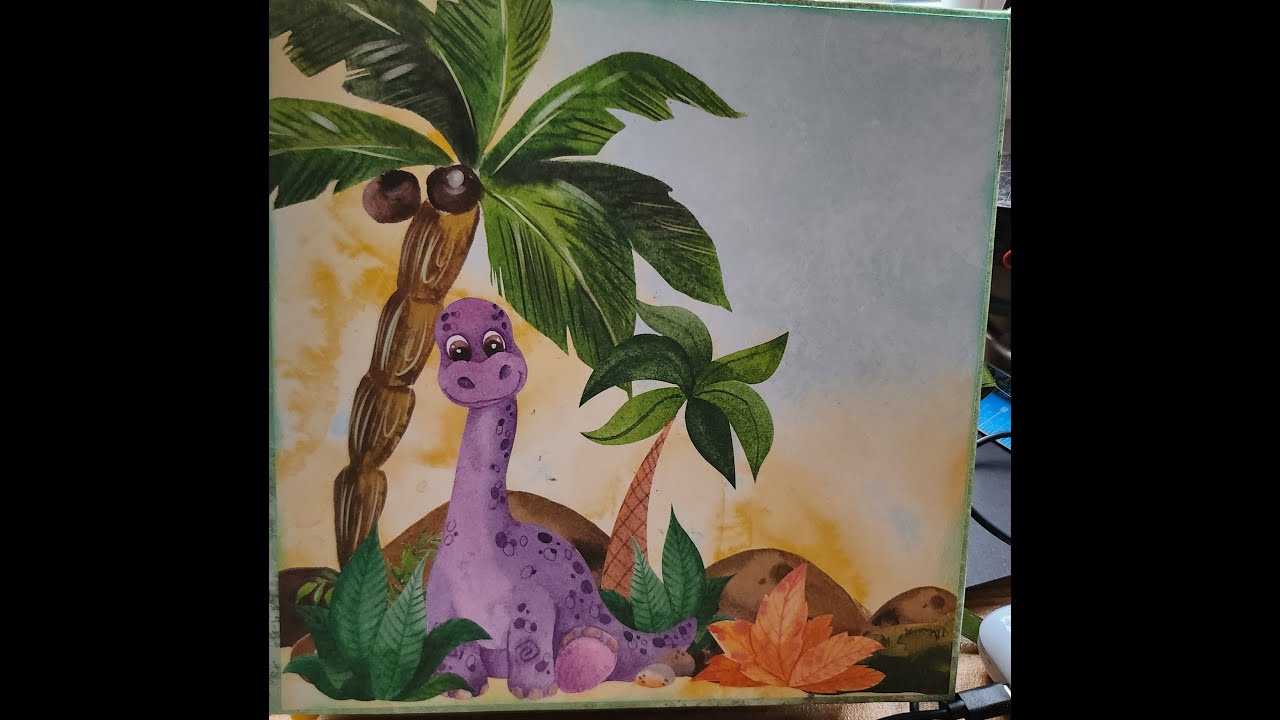 Cc enfin de retour Album cascade Dino Aventure de @CraftOClock 1ere partie @monikacsikos