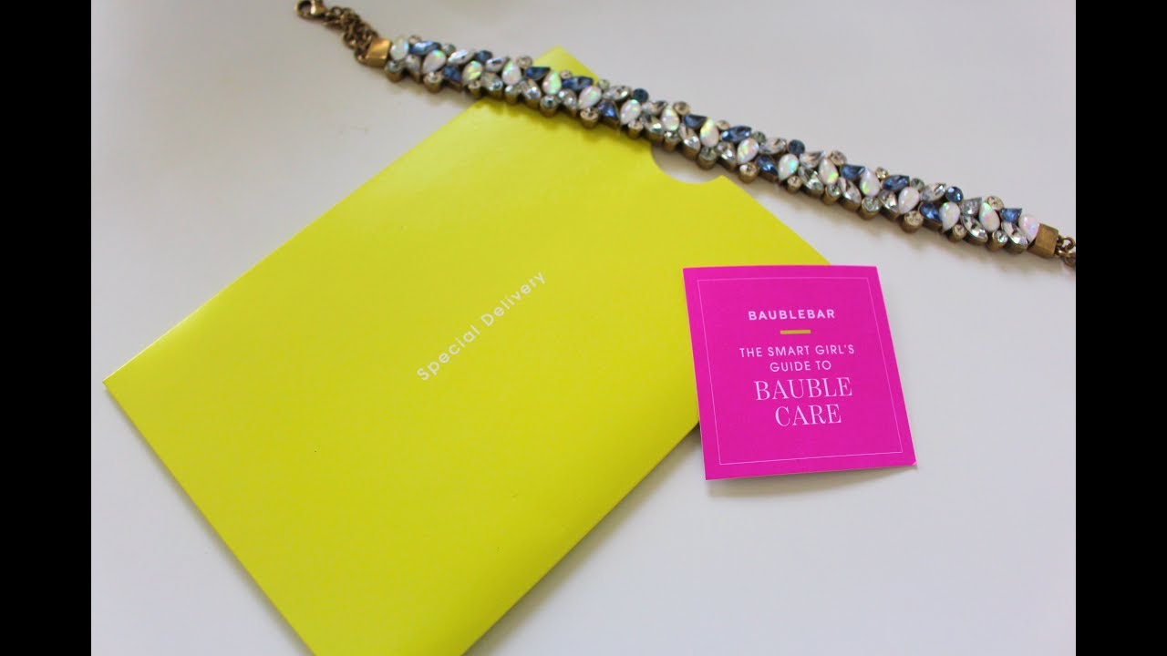 BaubleBar Unboxing