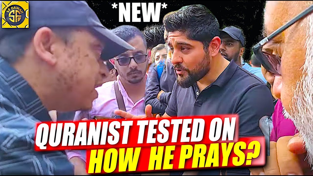New* Quranist TESTED How He Prays! Muslims & Quranist Speaker's corner