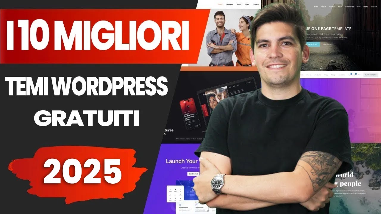 ⭐ Top 10 dei migliori temi Wordpress gratuiti per il 2025 (s&eacute;rieusement !)⭐