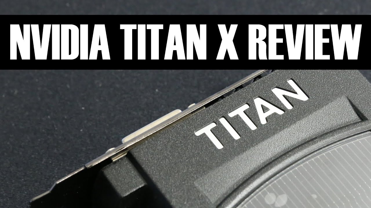 Nvidia Titan X 4K Gsync Review