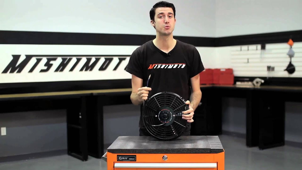Universal 12" Slim Fan Features & Benefits by Mishimoto