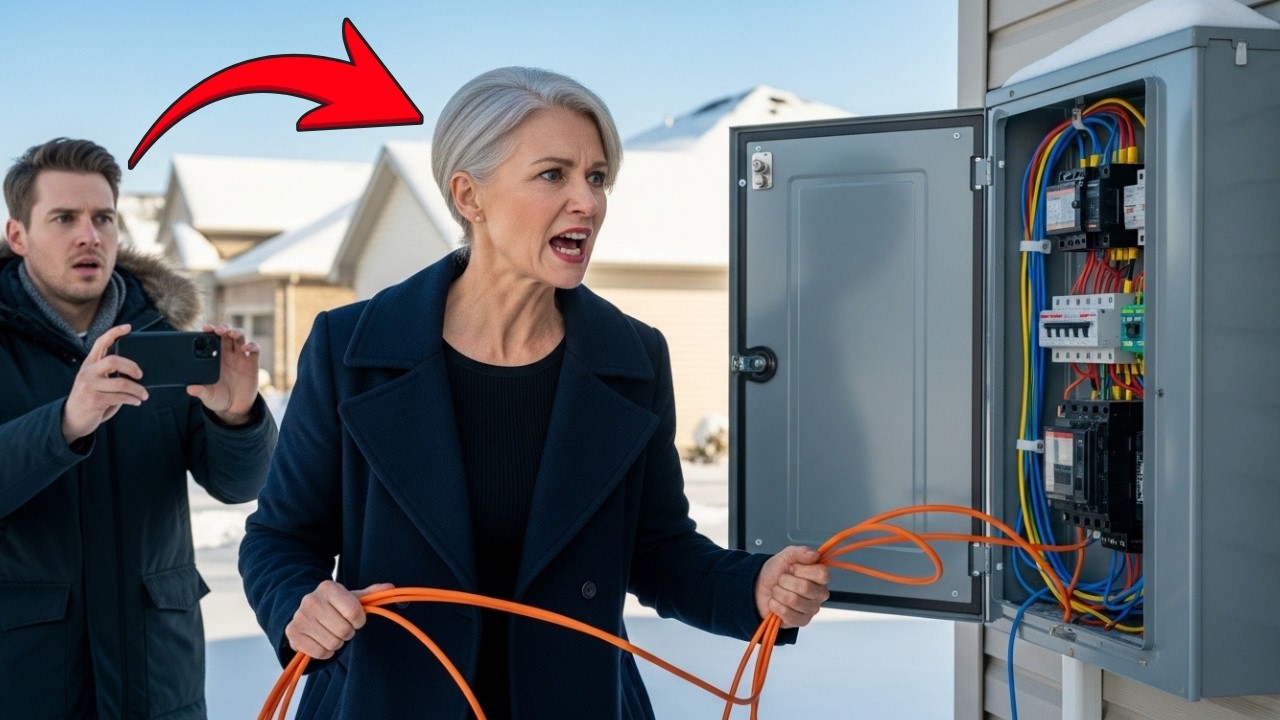 Karen From HOA Cut My Heated Driveway Power, Electric Company Fined Her For Tampering Instead