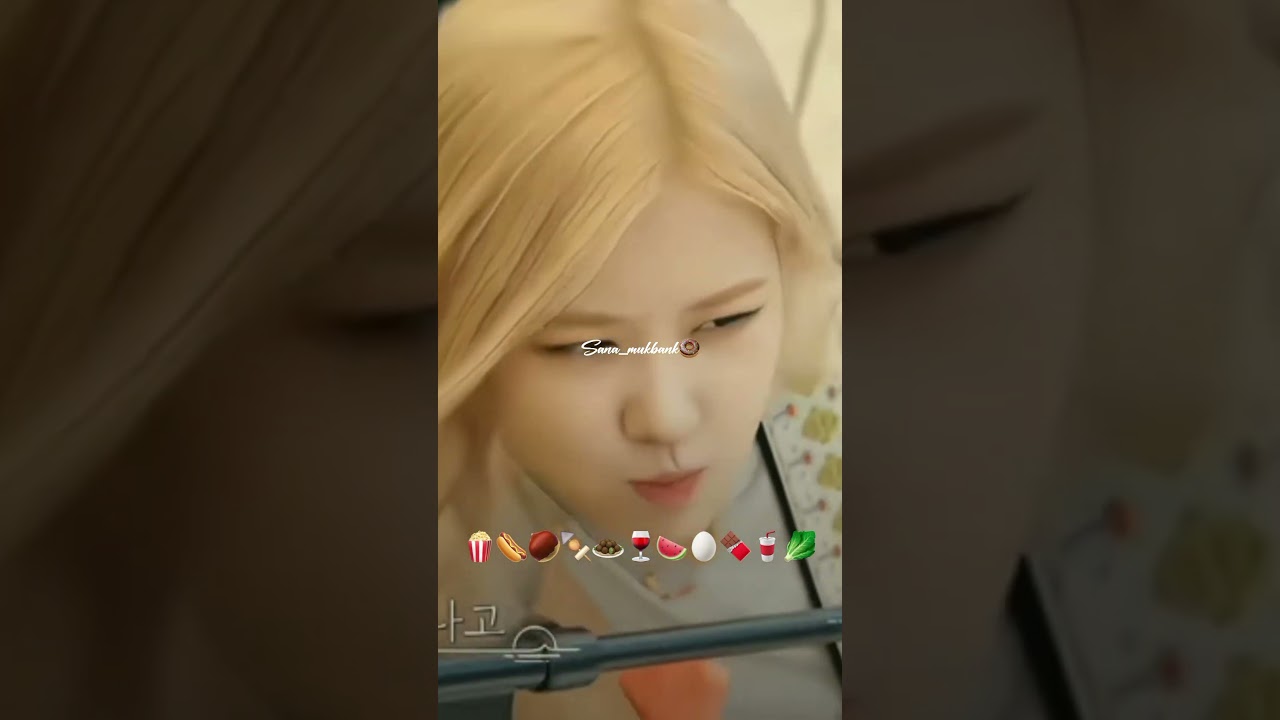 #Mukbank with Rose #eating by #emoji #foryou
