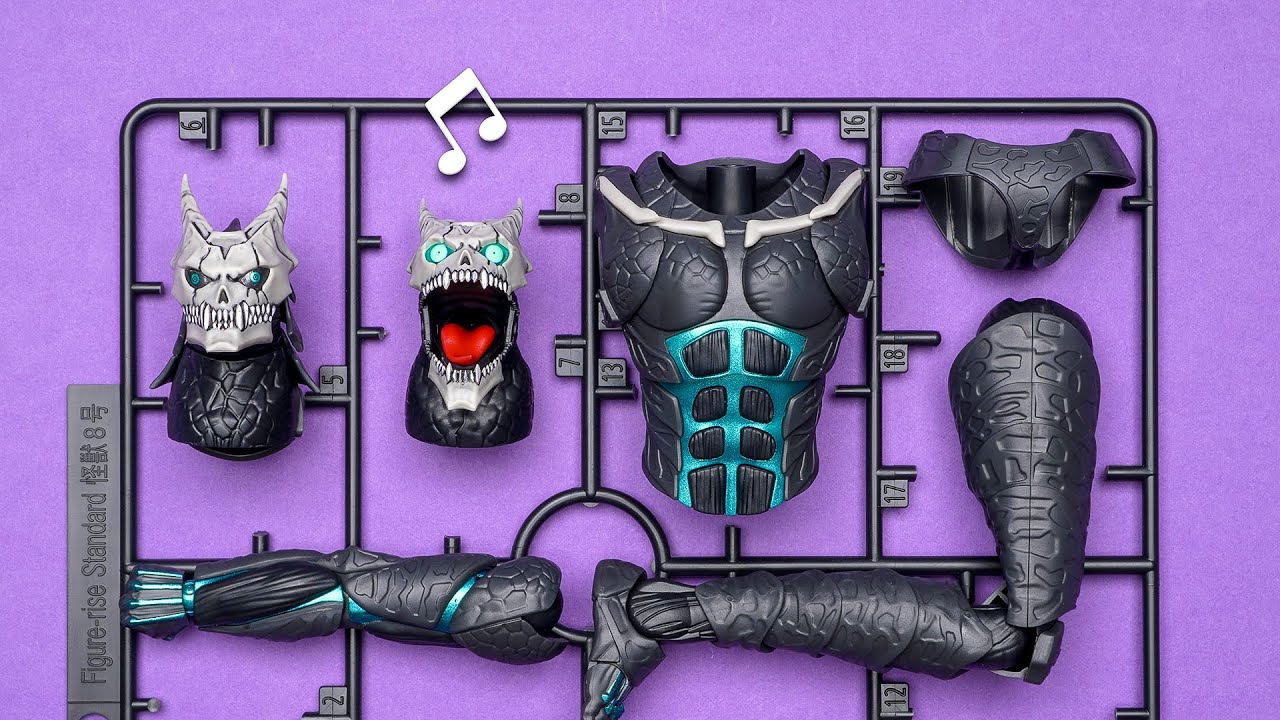 ♪Build: Kaiju No.8 | Satisfying beat building | Speed build | Model Kit
