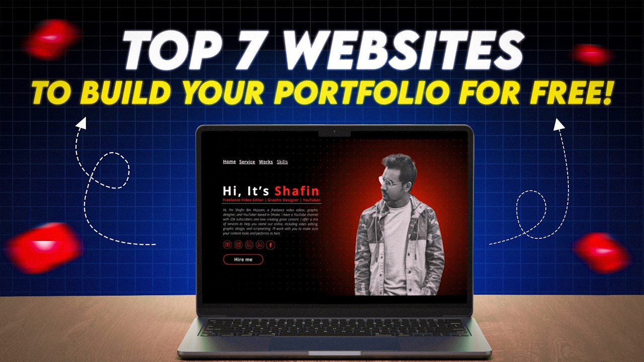 Лучшие бесплатные сайты-портфолио для видеоредакторов и графических дизайнеров