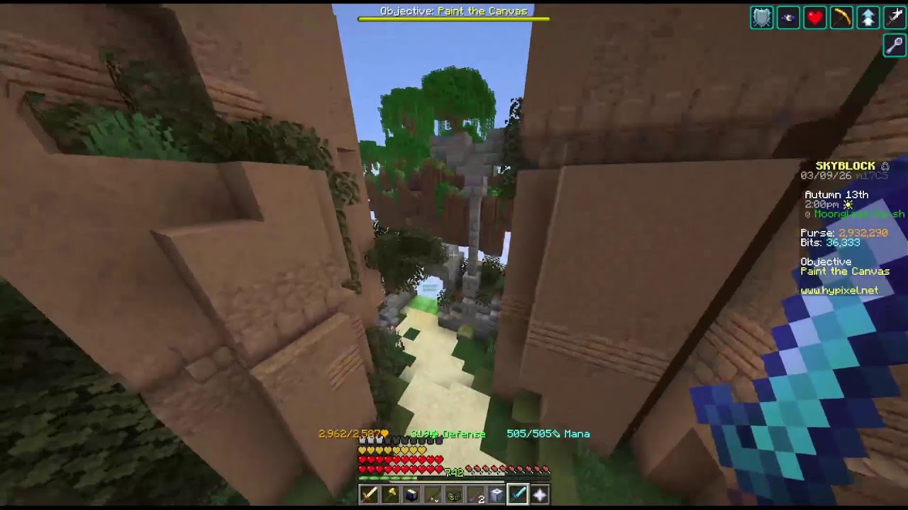 Day 285- Hypixel Skyblock Ironman
