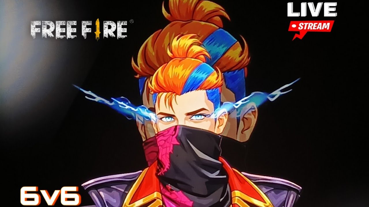 SAIF IS LIVE is live streem free fire 6v6 custom