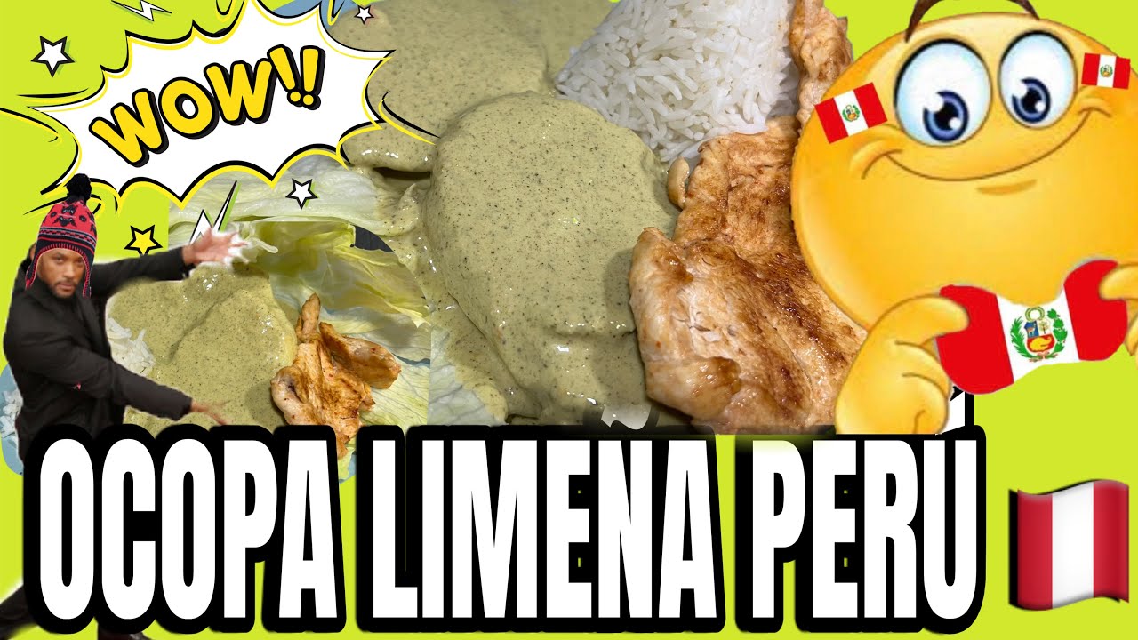 COMO PREPARAR OCOPA LIMEÑA A MI MANERA MUY CASERA PASO A PASO 🎊🇵🇪