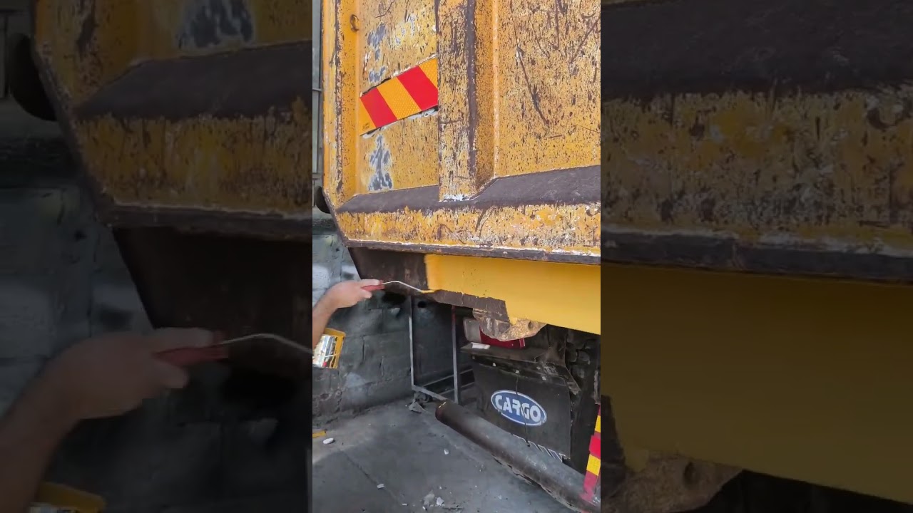 Kamyon & Tır Damper Boyama İşlemi