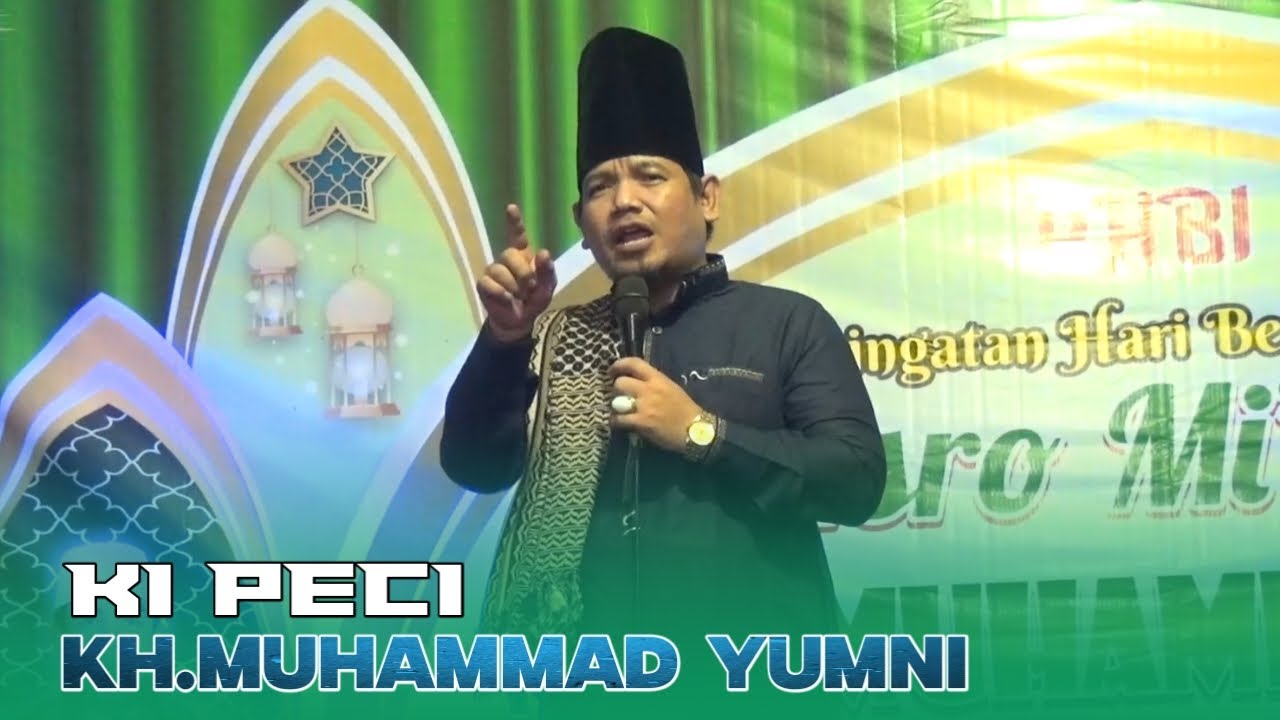 KH.MUHAMMAD YUMNI (Ki Peci)