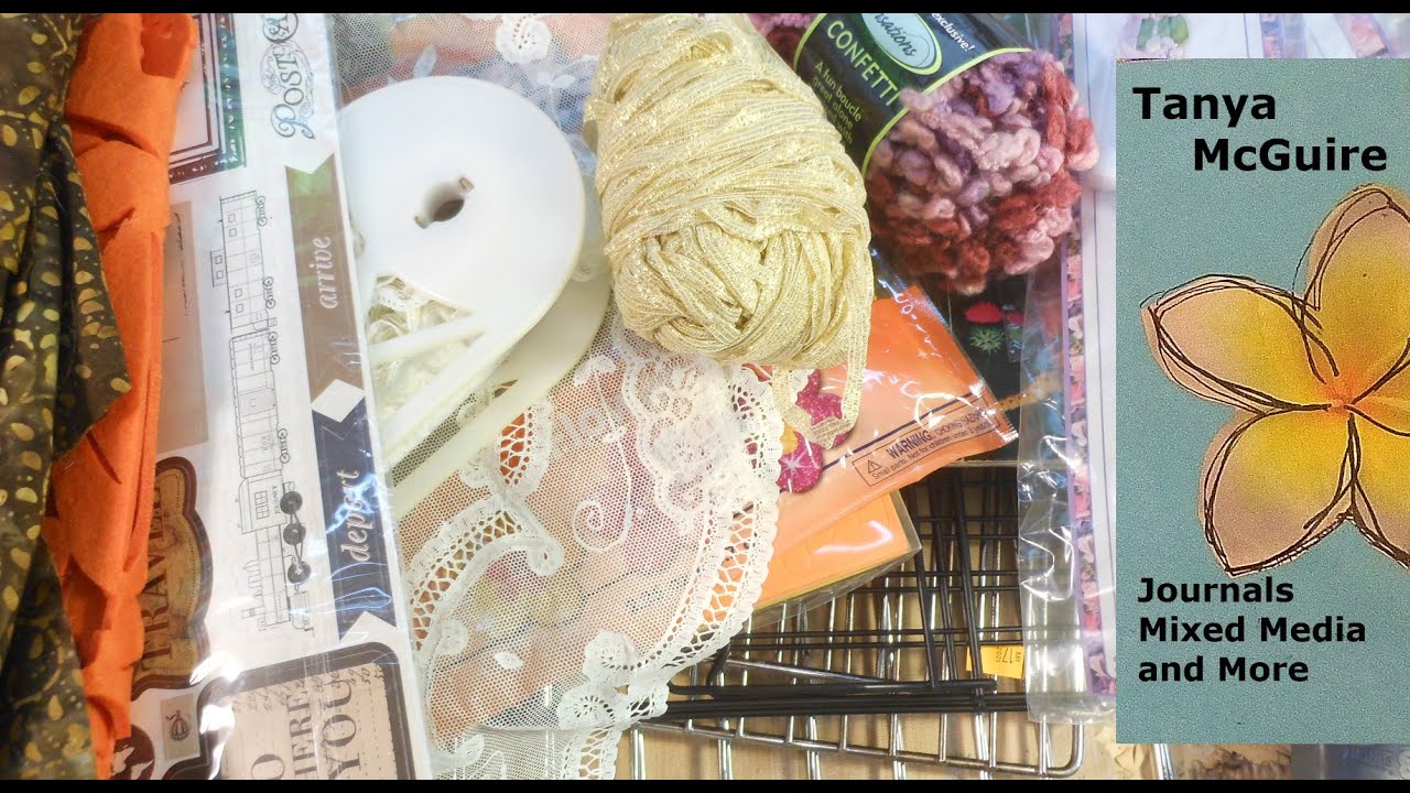 Thrifty Junk Journal Supply Haul from Thrift Stores and Garage Sales