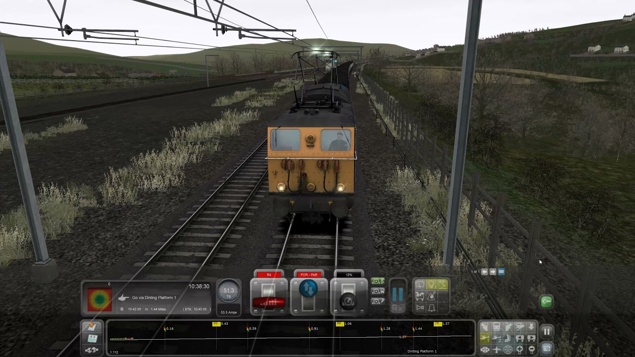 Train Simulator Class 76 Woodhead Route Guide Bridge to Rotherwood Sidings The Easter Tommy Railtour