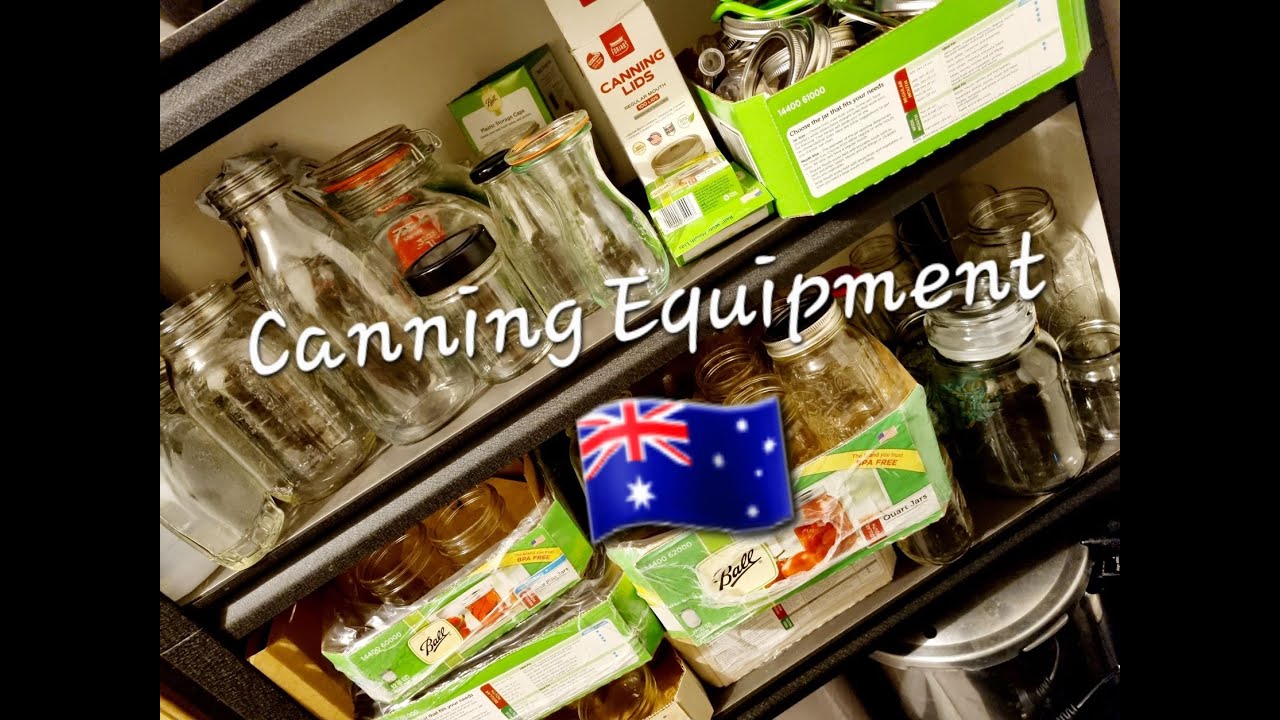 Canning Equipment in Australia - how to source equipment, even during the canning gear shortages