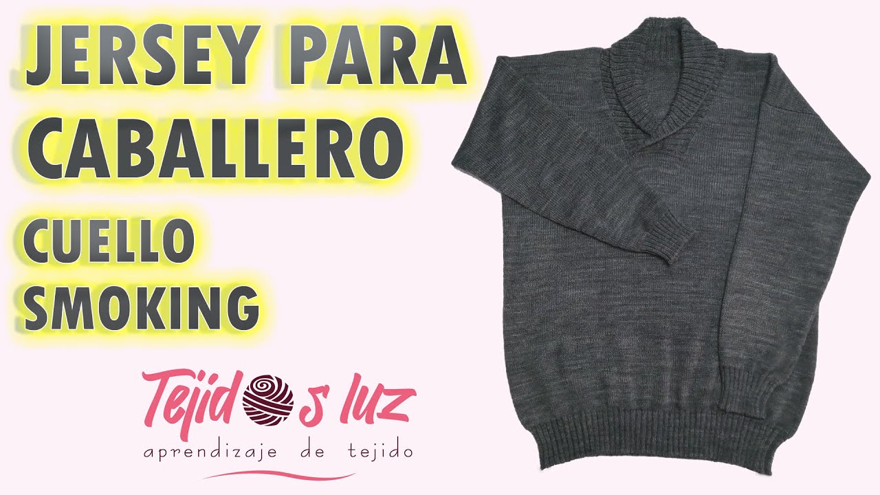 JERSEY CABALLERO CUELLO SMOKING