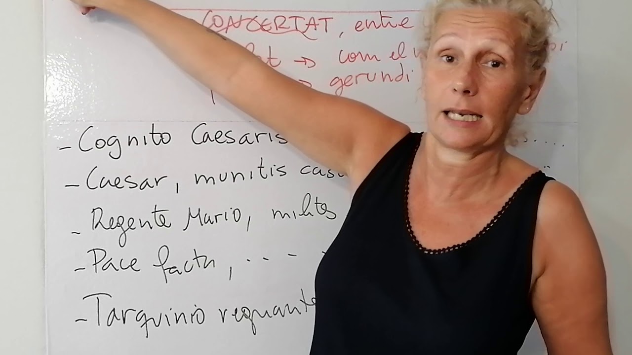 Ablatiu absolut exercicis