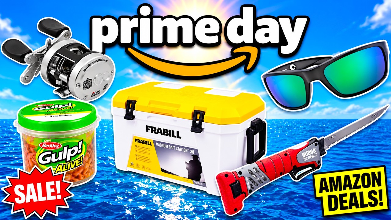 TOP 10 Best Amazon Prime Day Fishing Deals (2026)