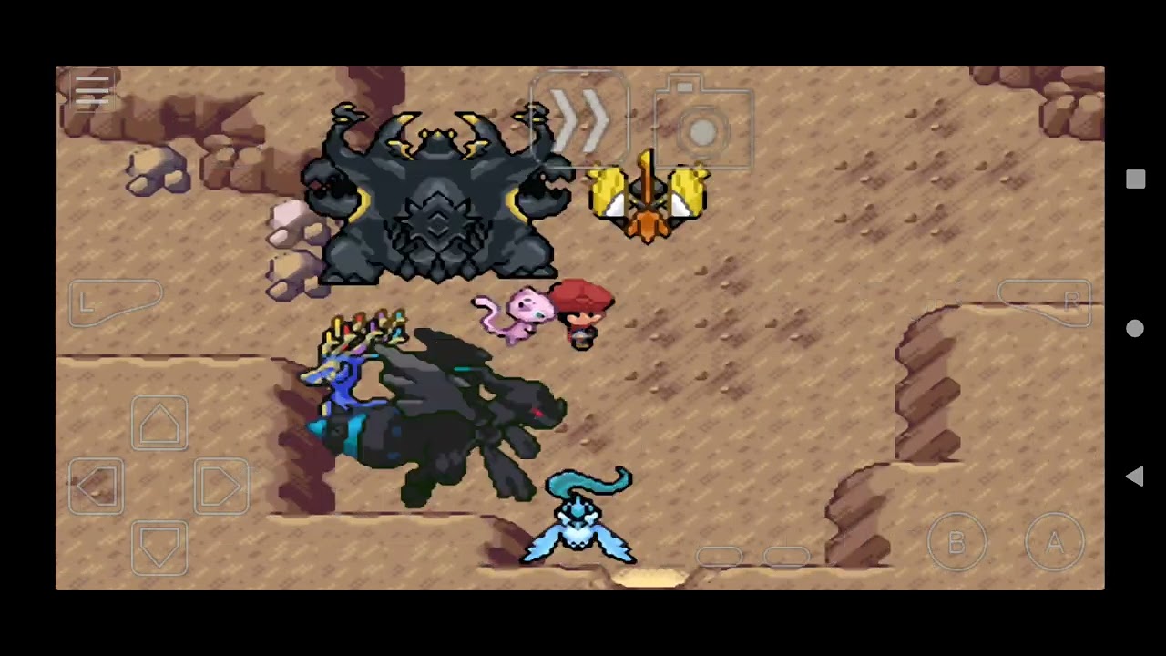 Intento de captura de arceus en Pokémon quetzal 8.2