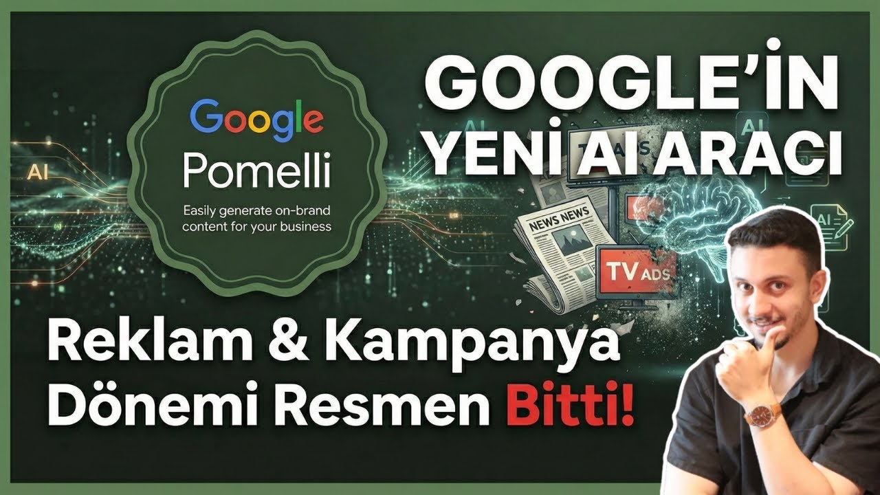 Google&rsquo;ın YENİ Teknolojisi Pomelli: Reklam & Kampanya D&ouml;nemi Resmen Bitti!