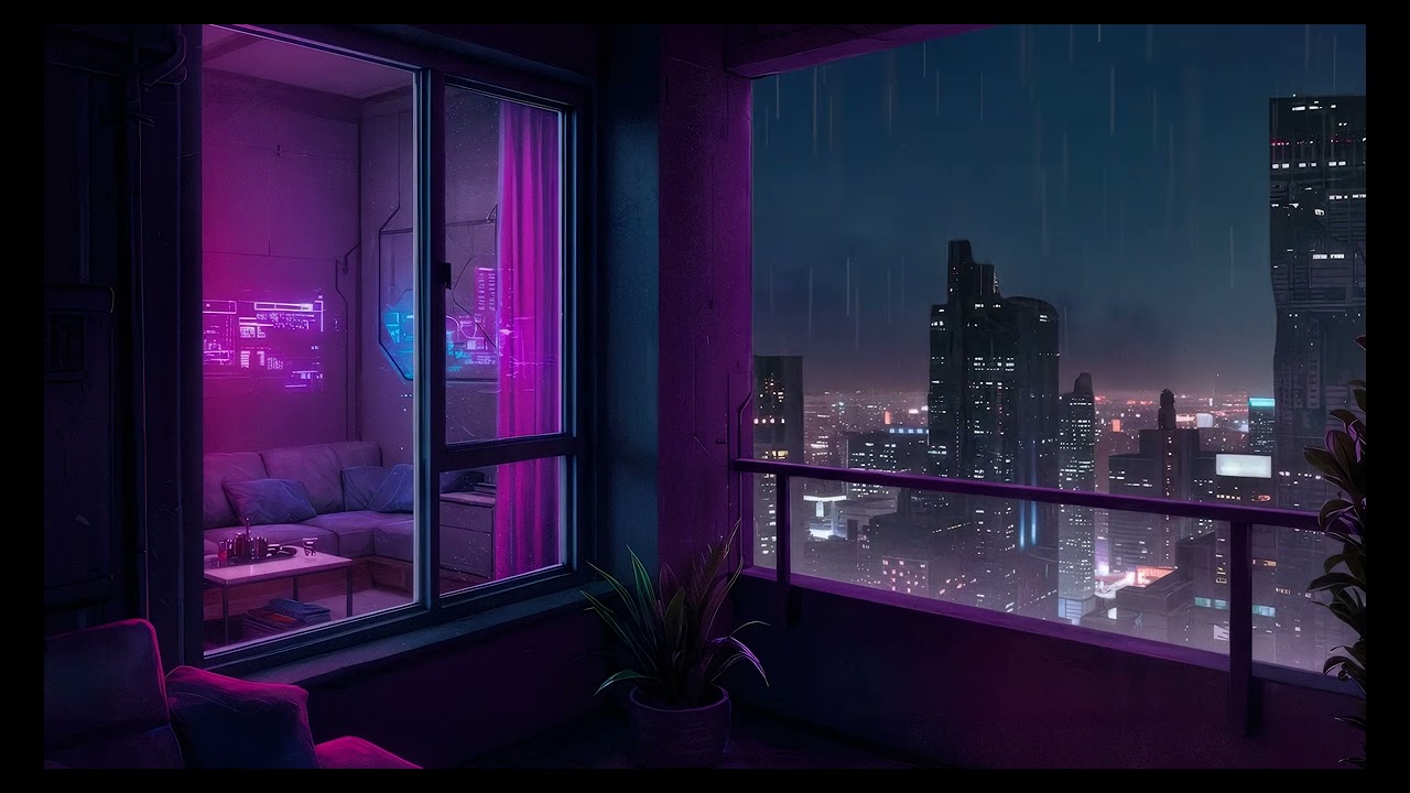 [4K] Sci-Fi & Lofi Chill — 1 Hora de Paz no Futuro